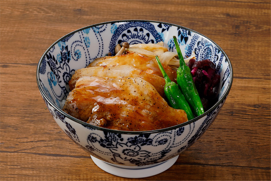 芋豚カルビ丼