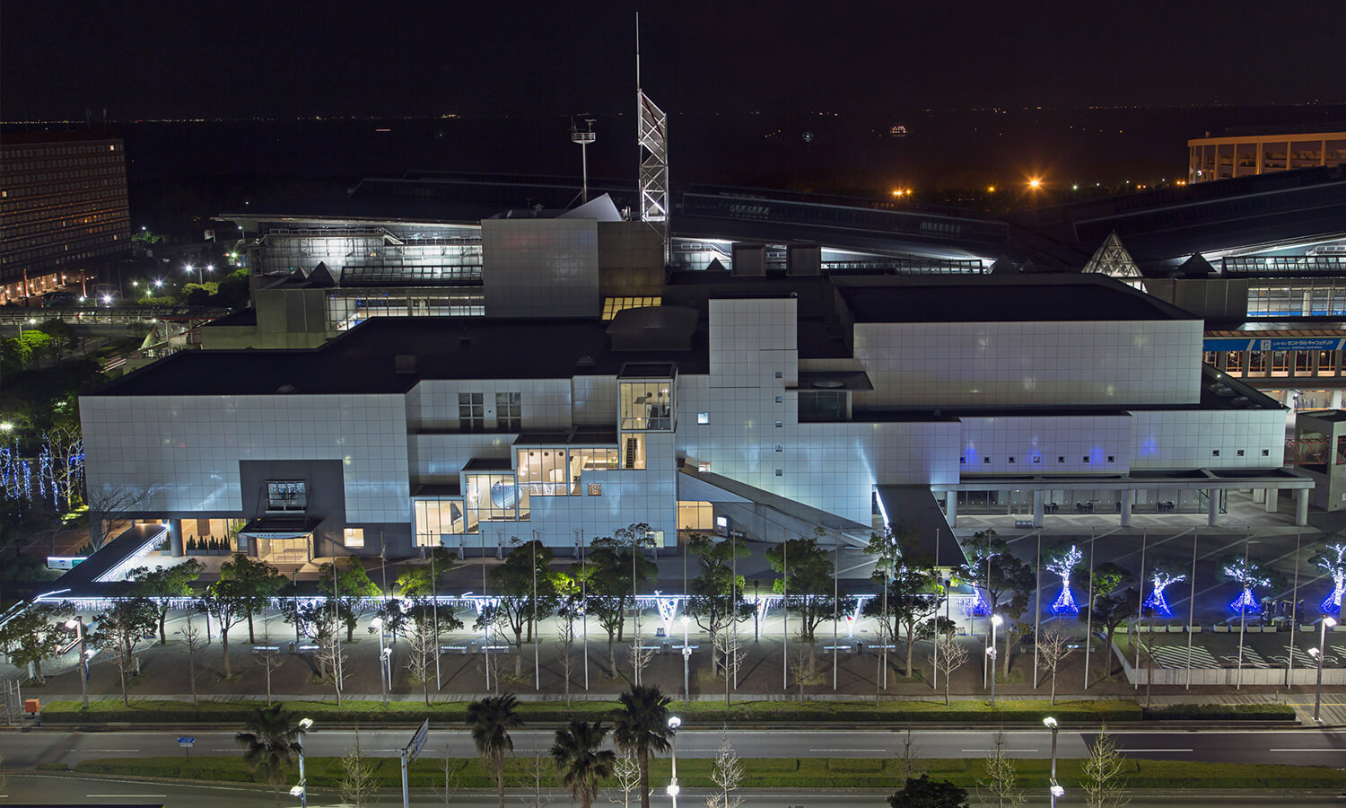 International Conference Hall Night view